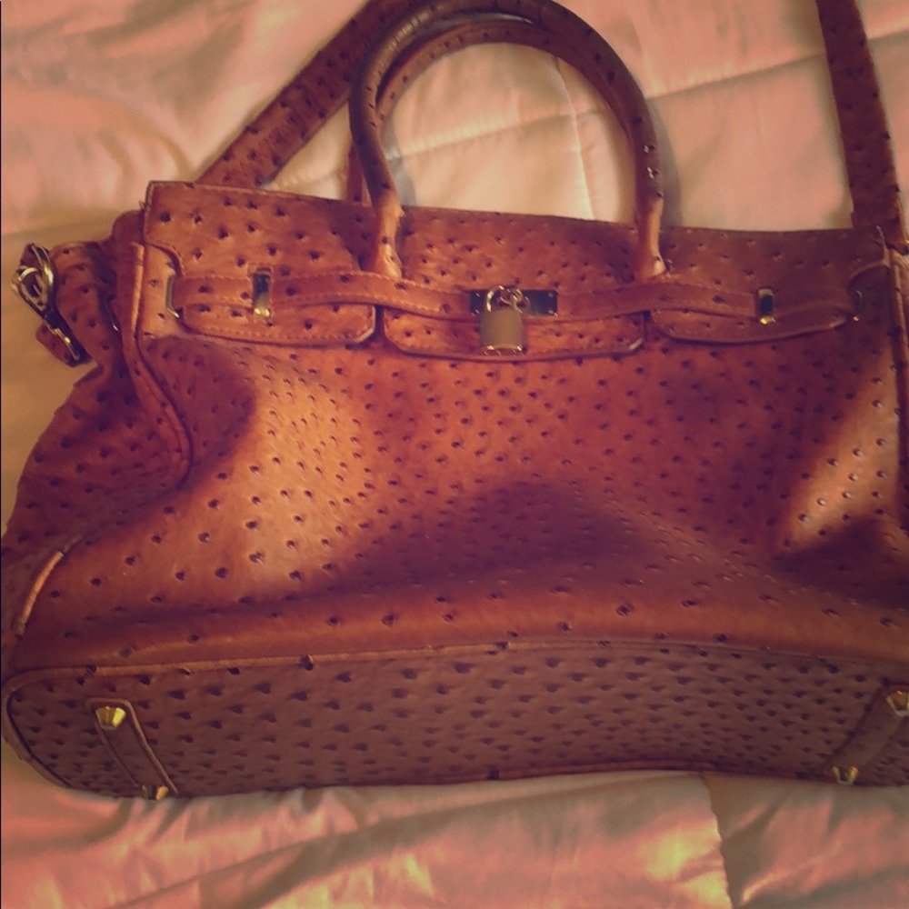 Tan Purse
